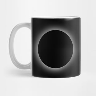 Minimalistic Total Solar Eclipse 2024 Mug